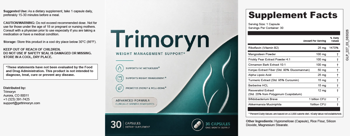 Trimoryn Label